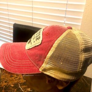 Covee “Trackor Supply” Women’s Pink White Snape back Adult Adjustable Hat Cap